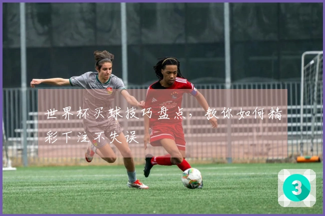 世界杯买球技巧盘点，教你如何精彩下注不失误